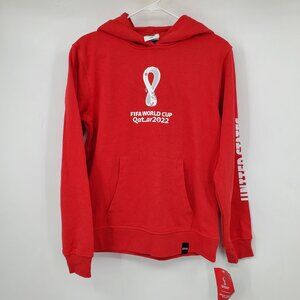 NWT Fifa World‎ Cup Qatar 2022 Long Sleeve Pullover Sweatshirt  Size Small